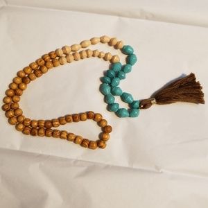 Hand beaded necklace